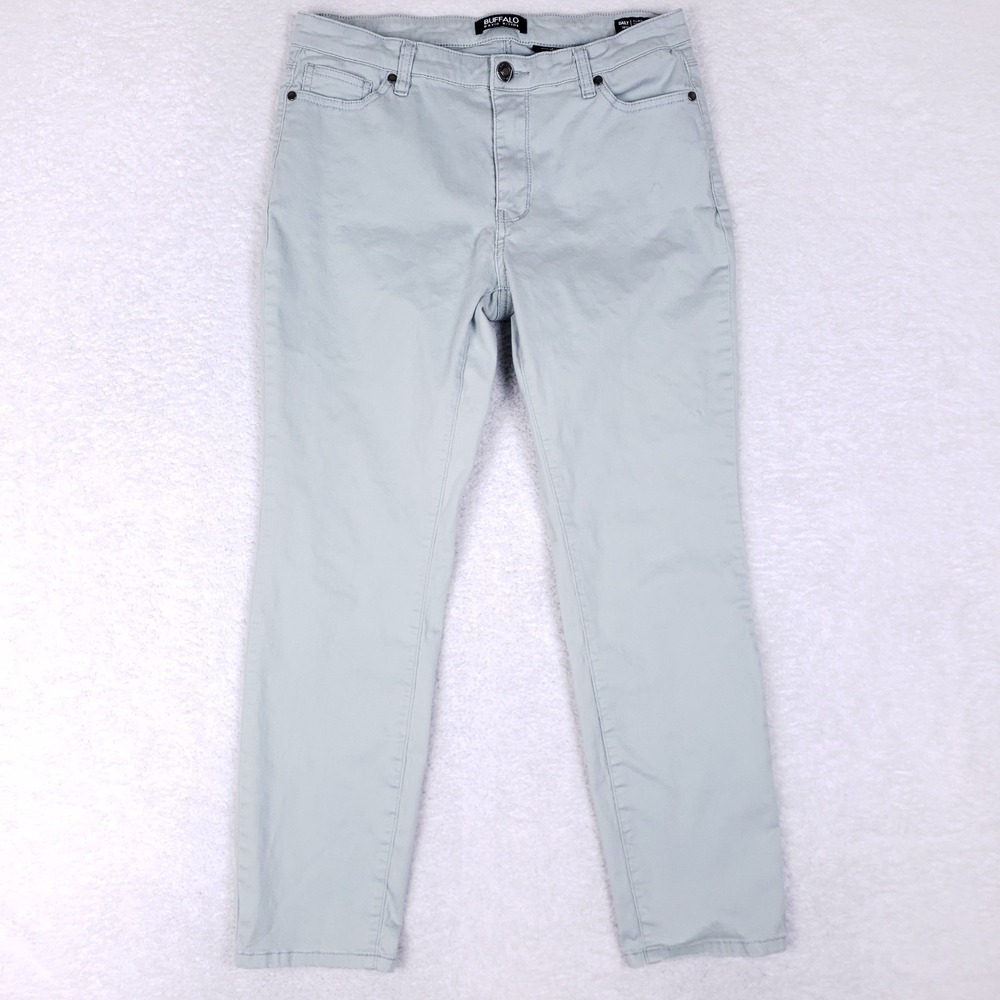 Buffalo David Bitton Daily Jeans 10/30 Mid-Rise Stretch Skinny Blue